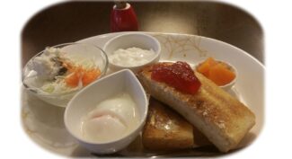 モーニング　軽食の時間
